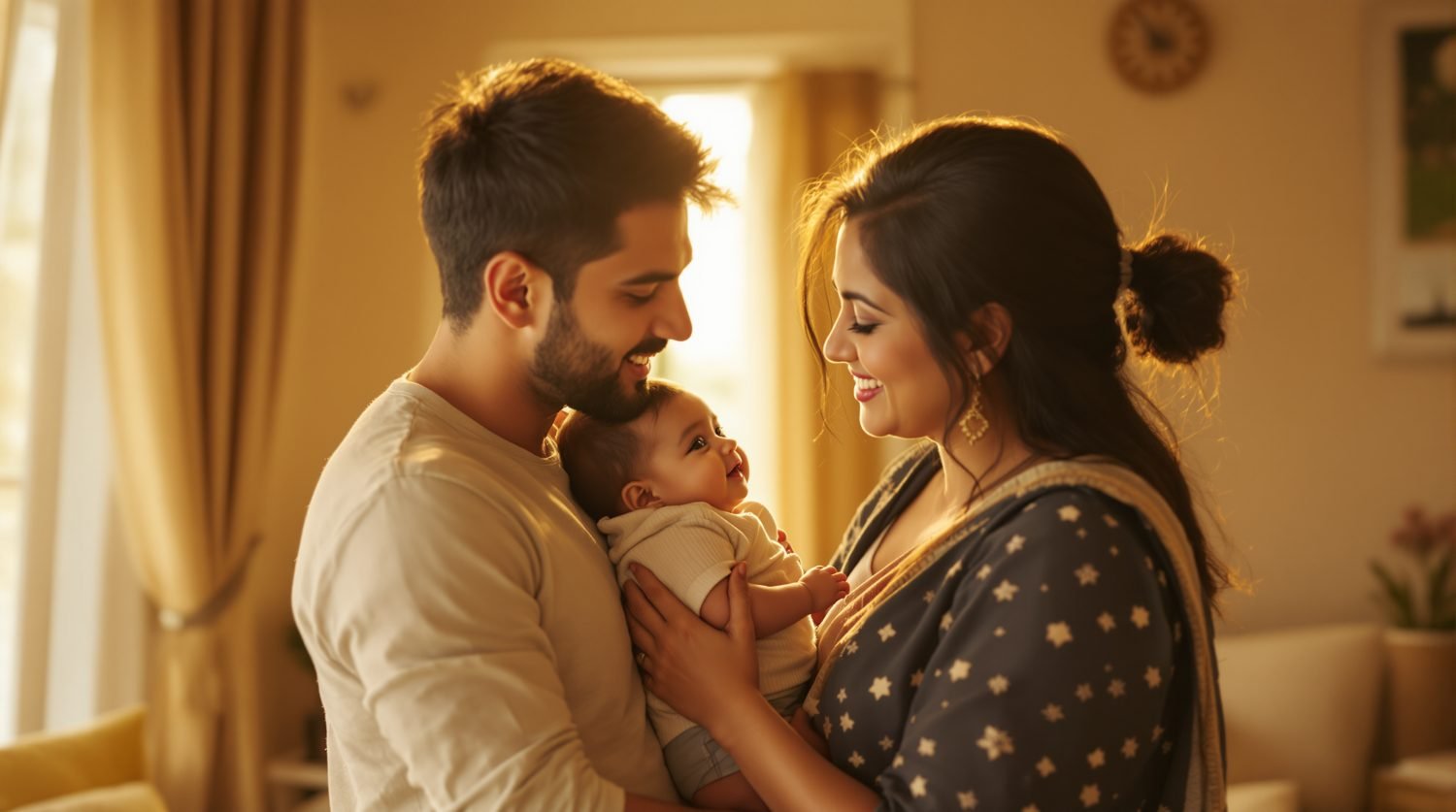 A young family